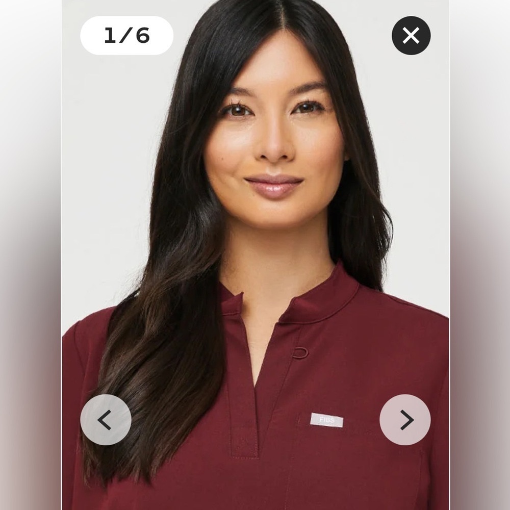 Figs Kitale Maternity Scrub Top NWT